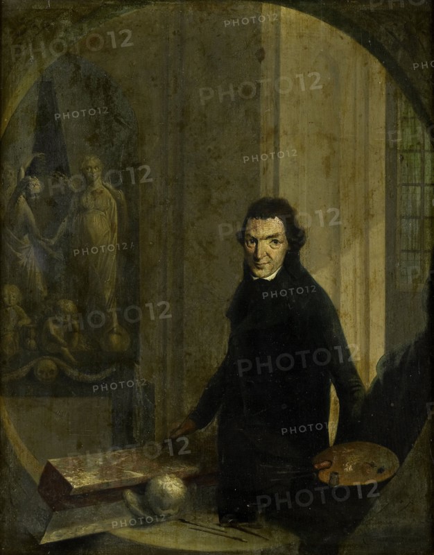 Self Portrait, 1800-1818. Creator: Christoffel Frederik Franck.