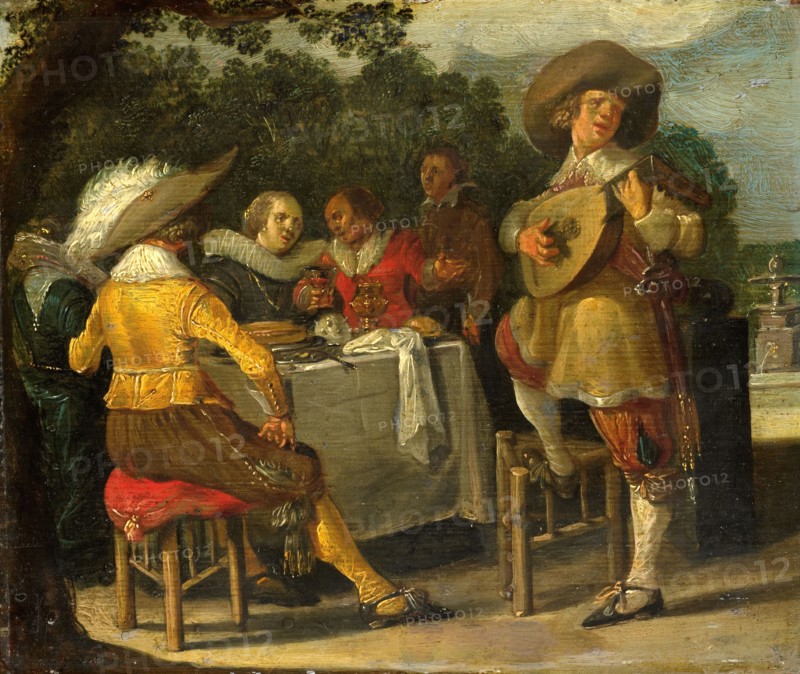 An Outdoor Party, c.1620-c.1630. Creator: Dirck Hals.