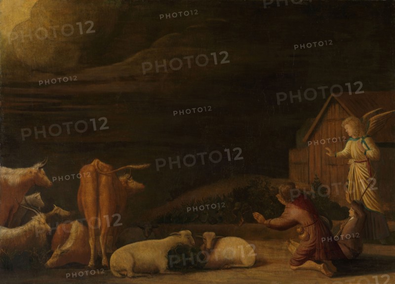 Annunciation to the Shepherds, 1670. Creator: Dirck Wijntrack.