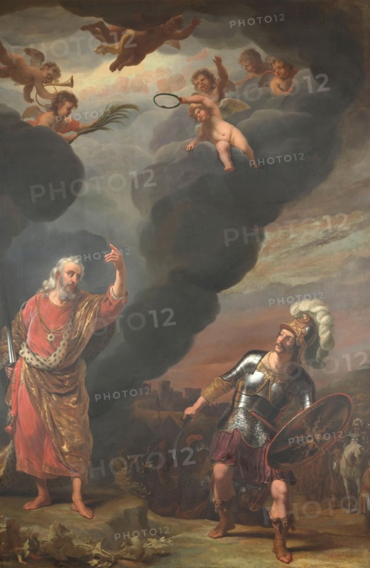 The Captain of God's Army Appearing to Joshua, 1660-1663. Creator: Ferdinand Bol.