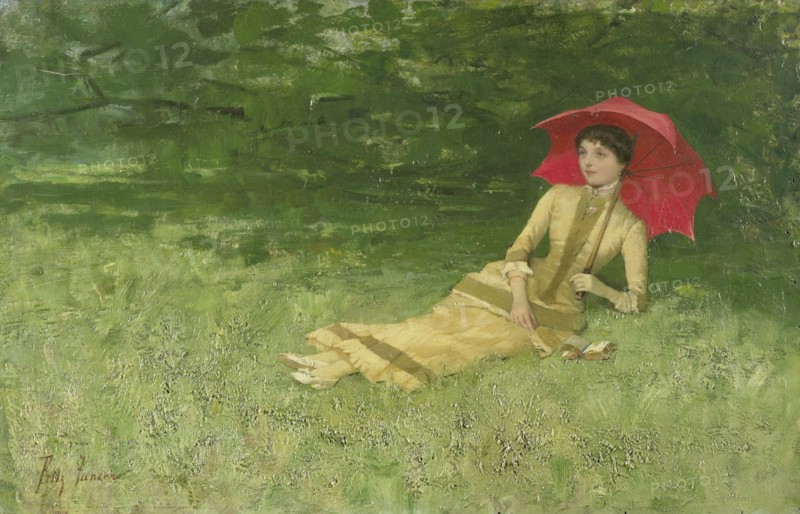 A Summer Afternoon, 1880-1890. Creator: Frits Jansen.