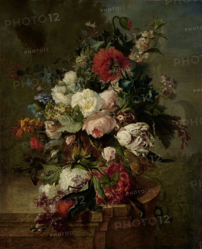 Still Life with Flowers, 1789. Creator: Harmanus Uppink.