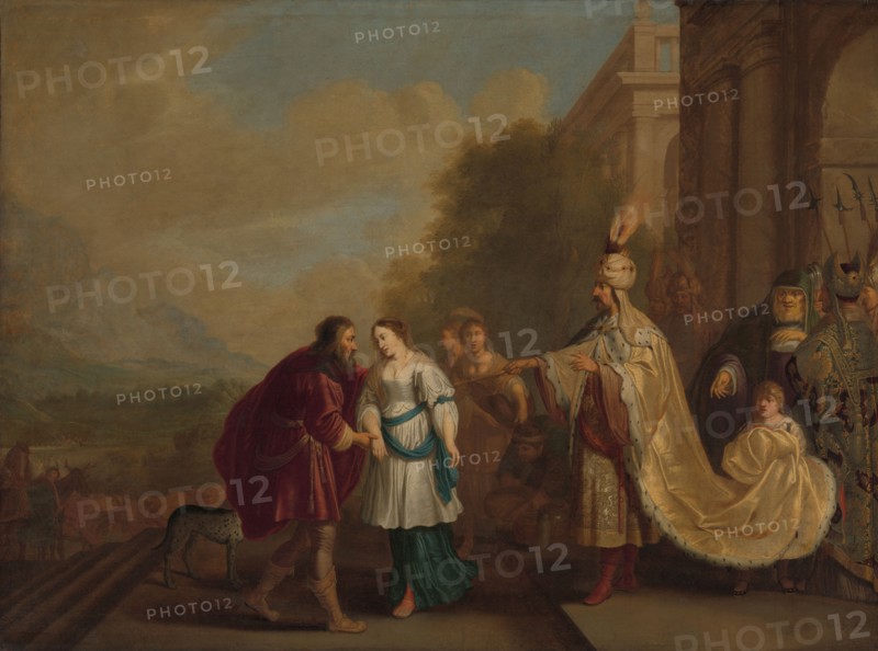 Pharaoh Gives Sarah Back to Abraham, 1640. Creator: Isaac Isaacsz.