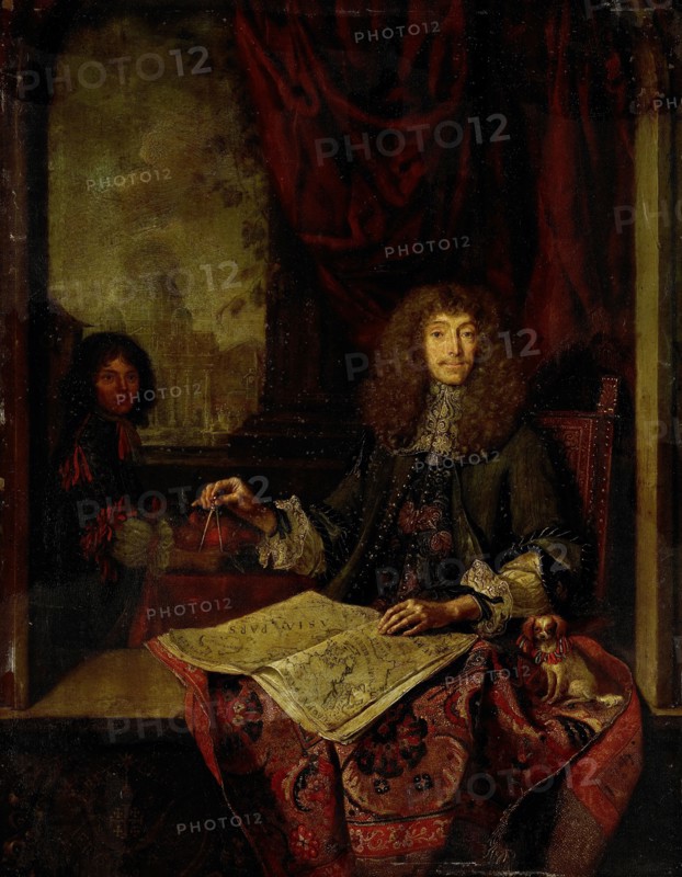 Portrait of Carel Quina (1622-89), Knight of the Holy Sepulchre and Amsterdam-born explorer of Asia, Creator: Jacob Toorenvliet.