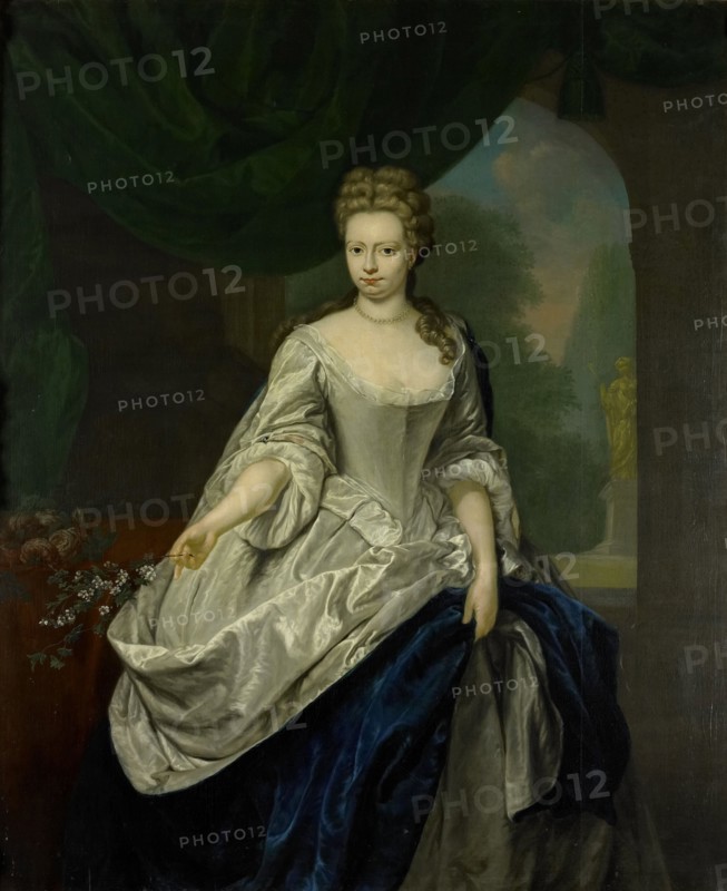 Portrait of Louise Christina Trip, c.1710-c.1750. Creator: Jan Abel Wassenbergh.