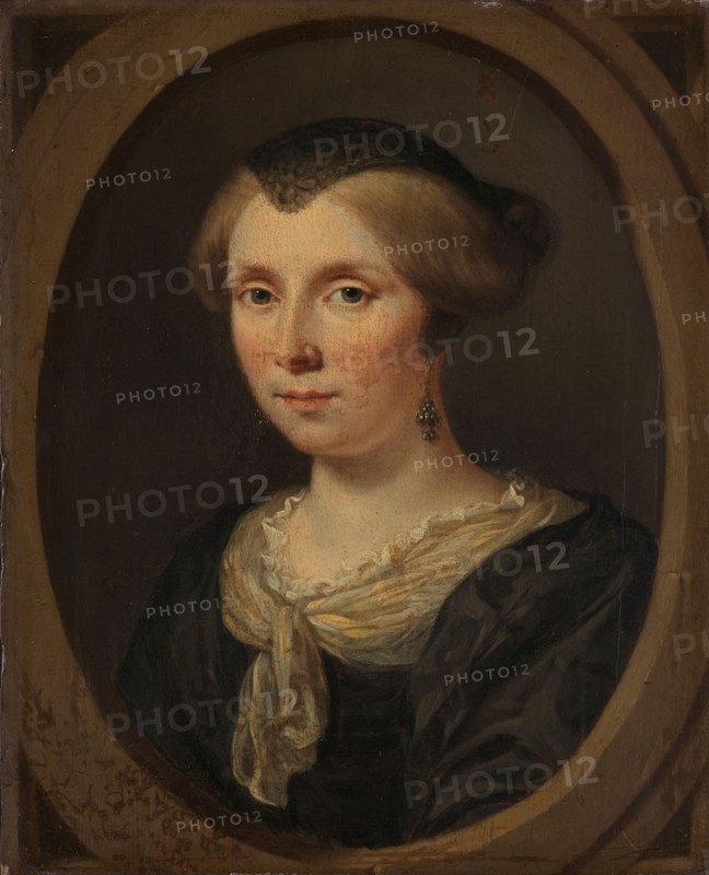 Portrait of Margaretha Verkolje, Wife of Reinier Couturier, 1682. Creator: Jan Verkolje.