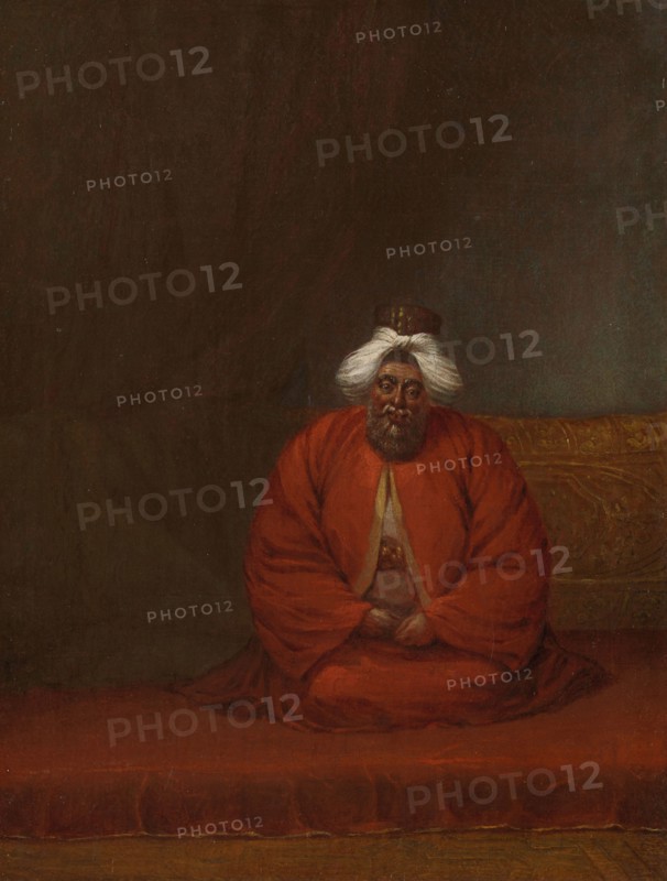 The Mufti, head of religious affairs, c.1727-c.1730. Creator: Jean Baptiste Vanmour.