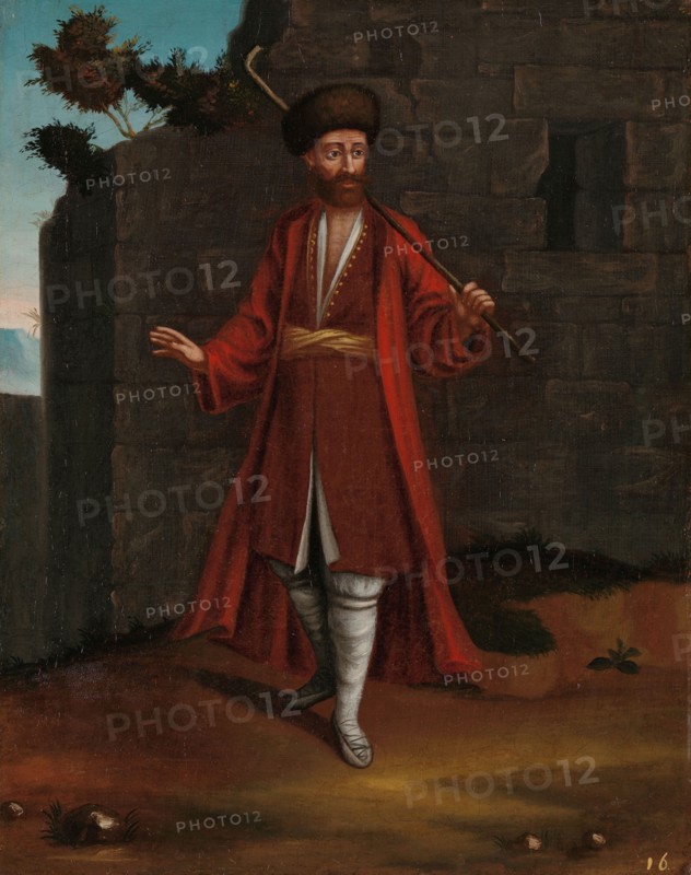 Man from the Bulgarian Coast, 1700-1737. Creator: Workshop of Jean Baptiste Vanmour.
