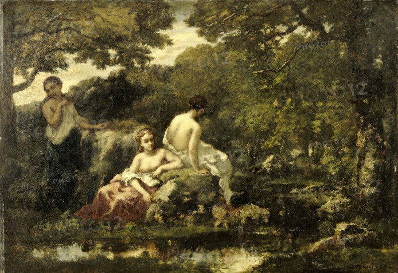 Idyll, 1853. Creator: Narcisse Virgile Diaz de la Pena.