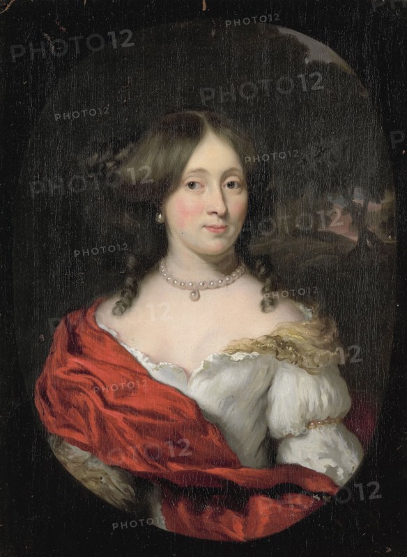 Portrait of Belichje Hulft, wife of Gerard Röver, merchant and shipowner in Amsterdam, 1675-1693.  Creator: Nicolaes Maes.