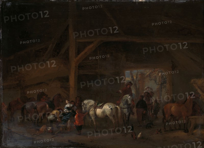 A Stable, c.1665-1668. Creator: Philips Wouwerman.