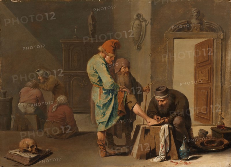 The foot operation, 1630-1647. Creator: Pieter Jansz. Quast.