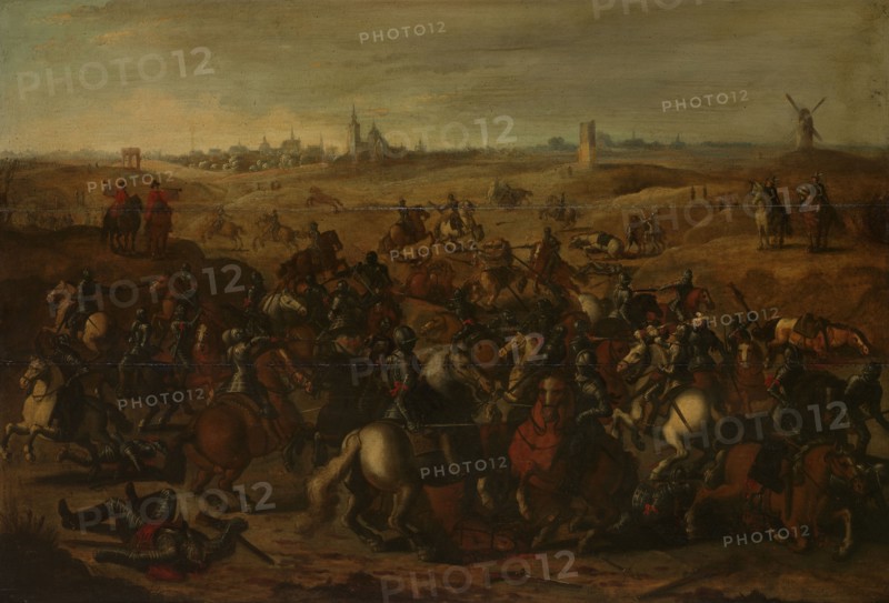 The Skirmish Between Cuirassiers, 5 February 1600, on the Vughterheide, c.1635. Creator: Unknown.