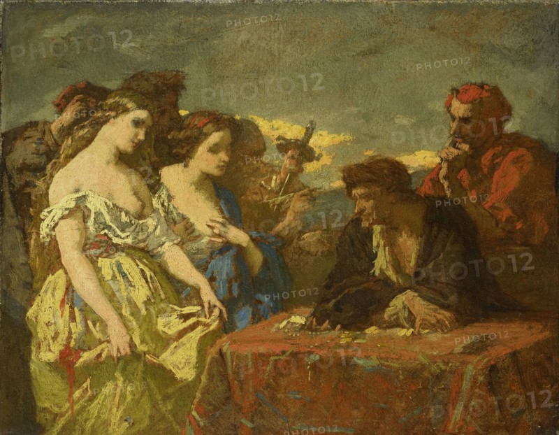 Lust for Gold, 1840-1879. Creator: Thomas Couture.