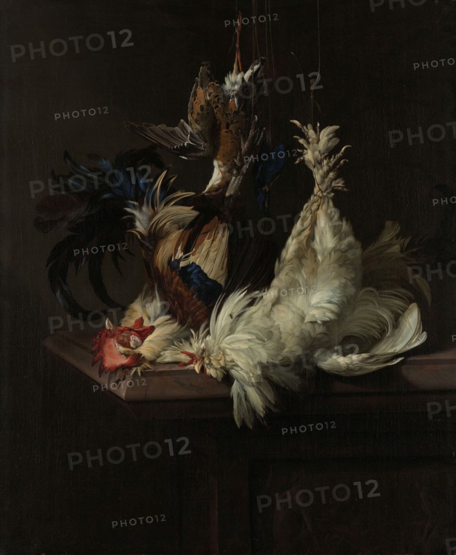 Still Life with Fowl, 1658. Creator: Willem van Aelst.