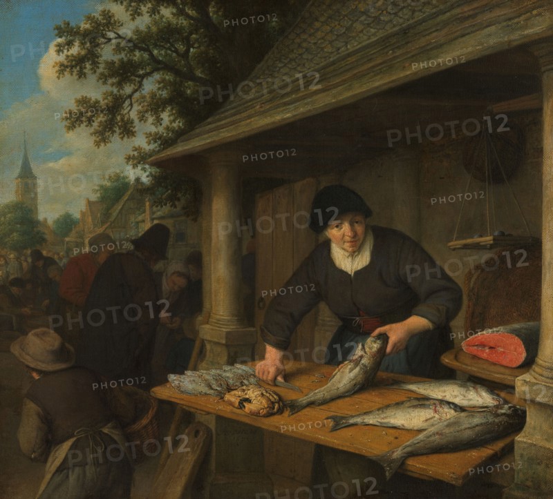The Fishwife, 1672. Creator: Adriaen van Ostade.