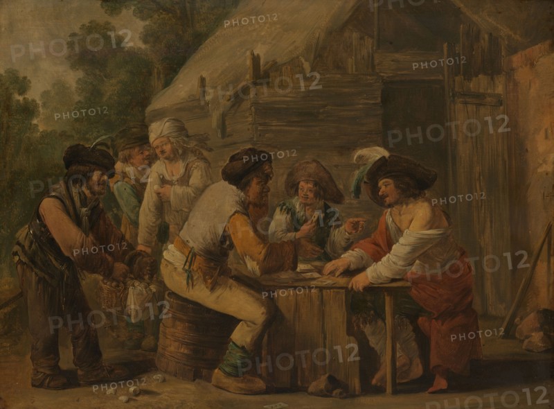 The Card Players, c.1630-c.1635. Creator: Andries Dirksz Both.