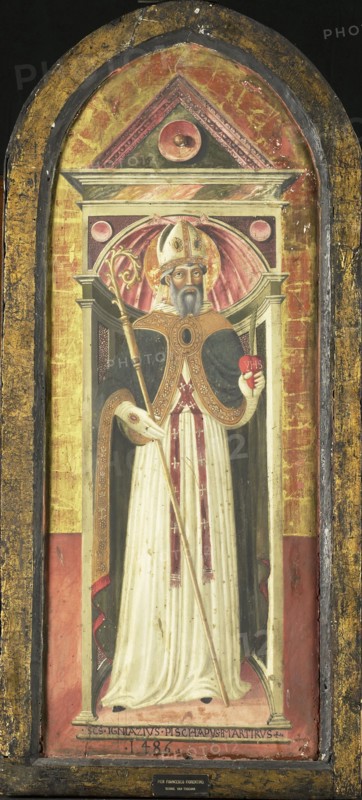 Saint Ignatius of Antioch, 1460-1499. Creator: Anon.