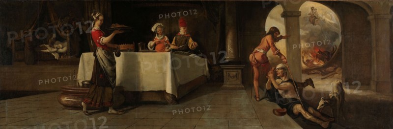 Lazarus and the Rich Man, 1661. Creator: Barent Fabritius.