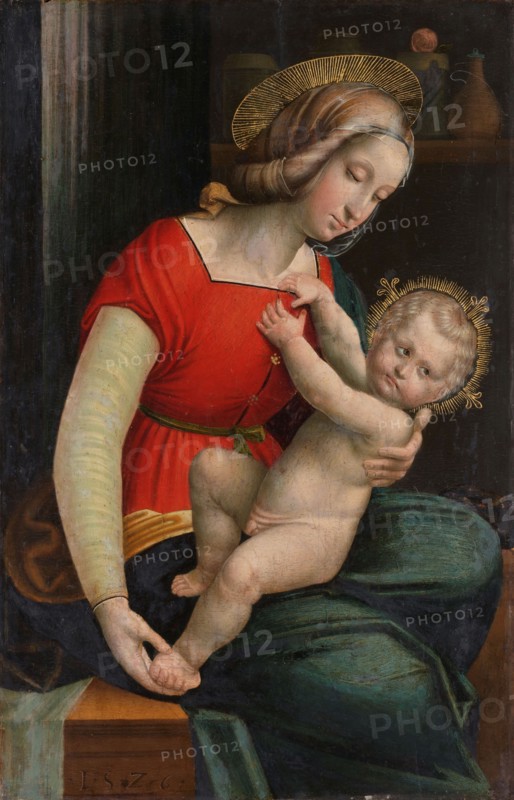 Madonna and Child, 1526. Creator: Defendente Ferrari.