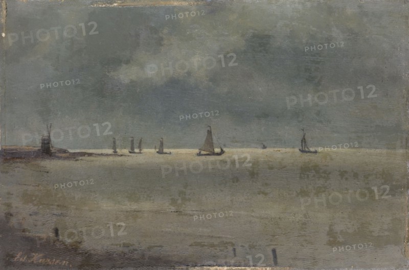 The Zuider Zee, 1885-1900. Creator: Johann Eduard Karsen.