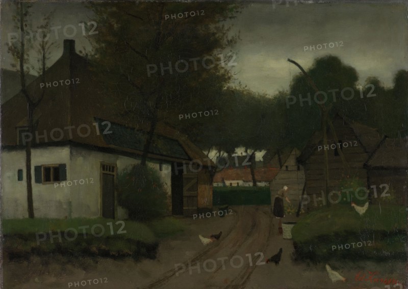Farmstead, 1890-1900. Creator: Johann Eduard Karsen.