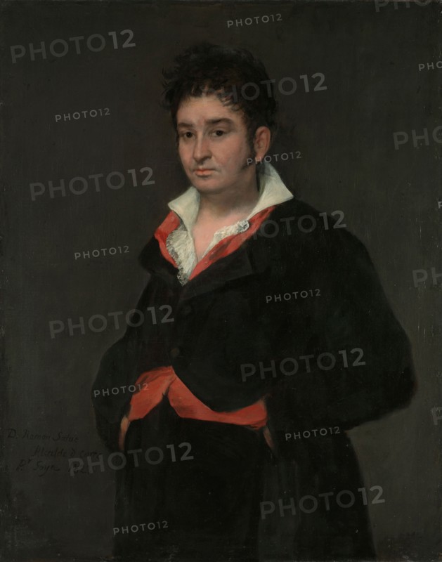 Portrait of Don Ramón Satué, 1823. Creator: Francisco Goya.