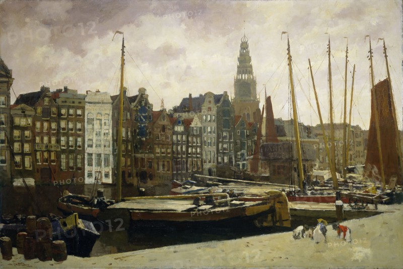 The Damrak, Amsterdam, 1903. Creator: George Hendrik Breitner.