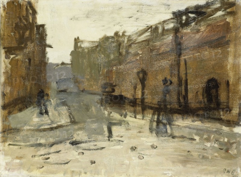 The Baan in Rotterdam, 1880-1923.  Creator: George Hendrik Breitner.