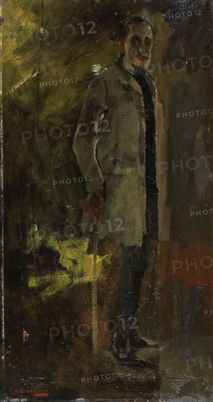 Portrait of Floris Verster, c.1880-c.1923. Creator: George Hendrik Breitner.