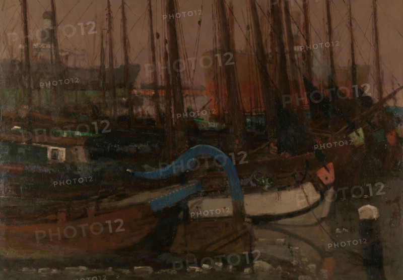 Ships in the Ice, 1901. Creator: George Hendrik Breitner.