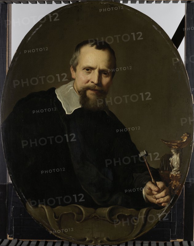 Portrait of Johannes Lutma, 1638-1651. Creator: Jacob Adriaensz. Backer.
