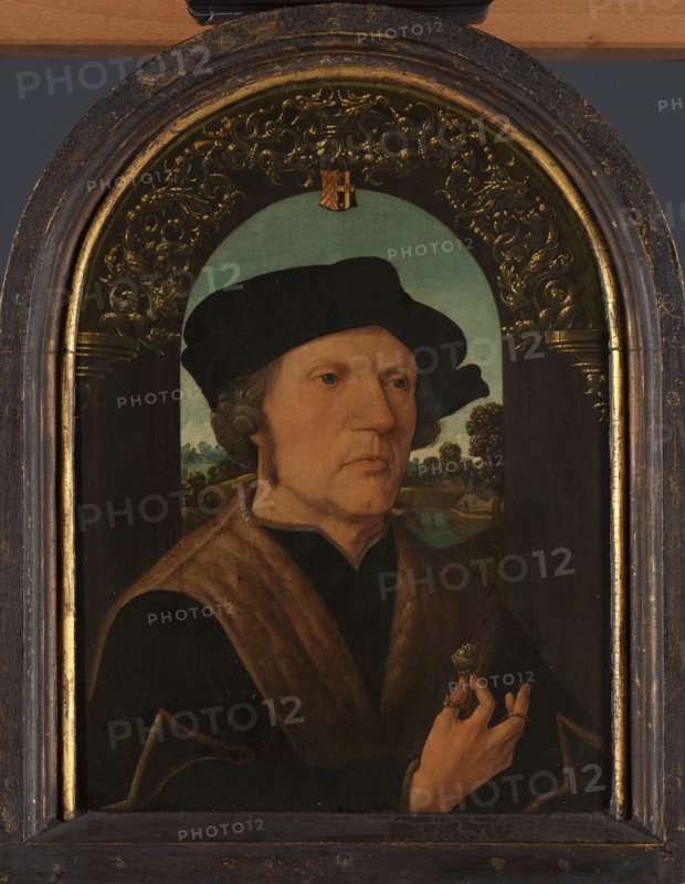 Portrait of Jan Gerritsz van Egmond van de Nijenburg, c.1518. Creator: Workshop of Jacob Cornelisz van Oostsanen.