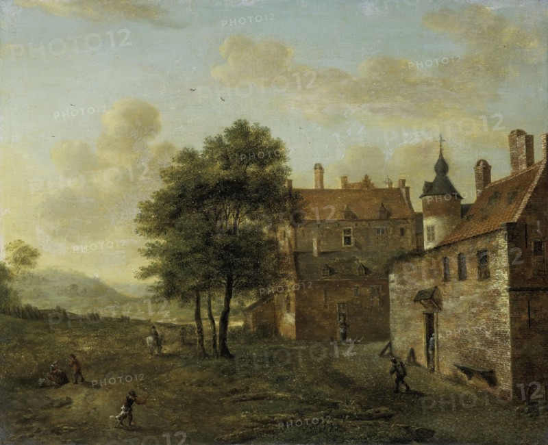 A Country Home, 1660-1712. Creator: Jan van der Heyden.