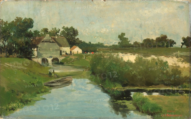 Summer Day, c.1870-c.1903. Creator: Jan Hendrik Weissenbruch.
