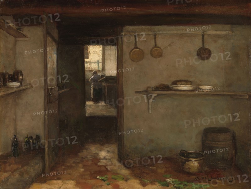 Cellar of the Artist’s Home in The Hague, 1888. Creator: Jan Hendrik Weissenbruch.