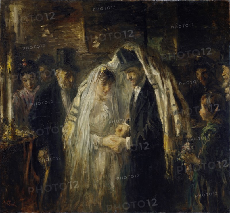 Jewish Wedding, 1903. Creator: Jozef Israels.