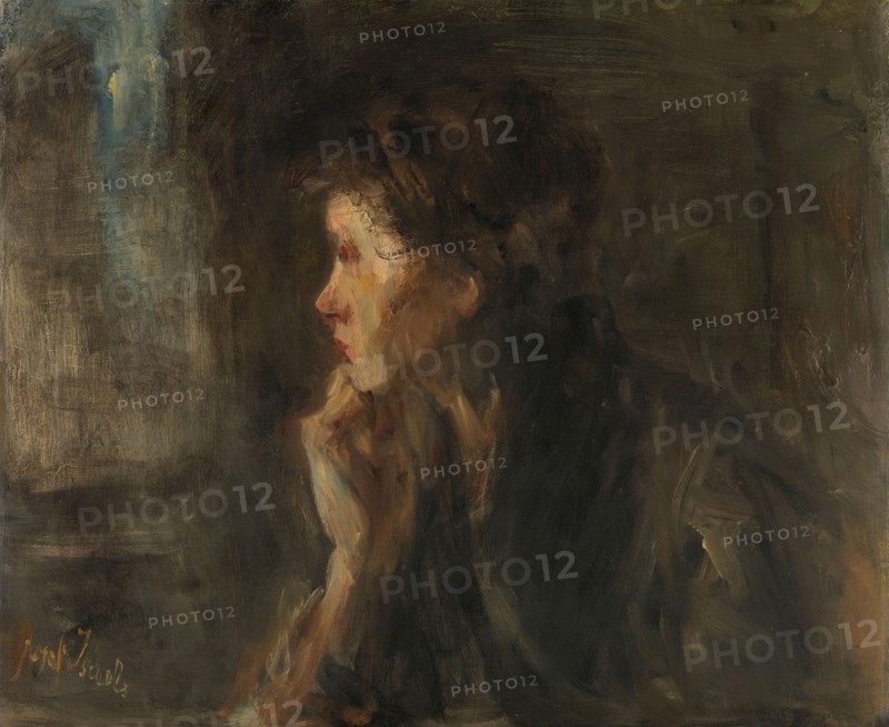 'Meditation', 1896. Creator: Jozef Israels.