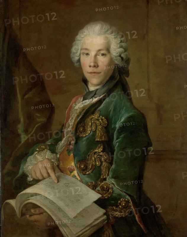 Portrait of Arnoldus van Rijneveld, c.1738. Creator: Louis Tocque.