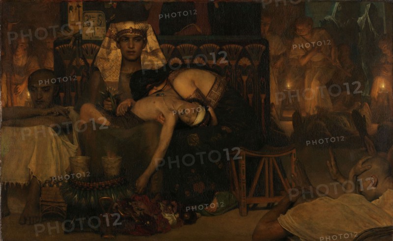 The Death of the Pharaoh’s Firstborn Son, 1872. Creator: Sir Lawrence Alma-Tadema.