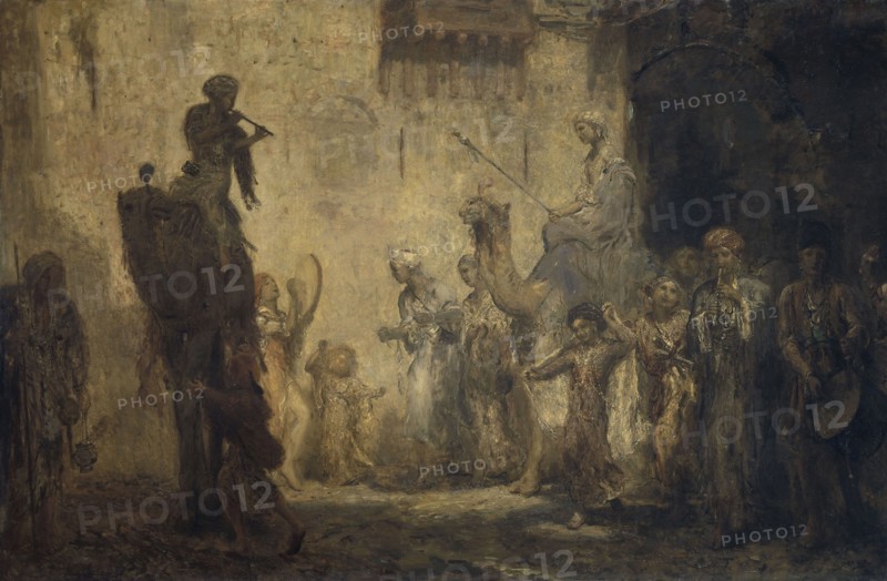 Oriental Wedding, 1911. Creator: Marius Bauer.