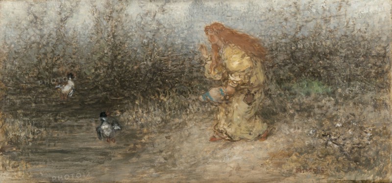 Fairytale, c.1877. Creator: Matthijs Maris.