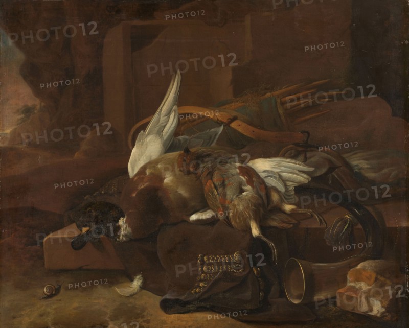 A Hunter's Bag, 1660-1695. Creator: Melchior d'Hondecoeter.