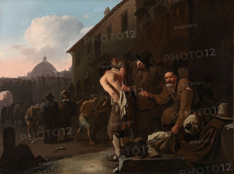 Clothing the Naked, c.1646-c.1649. Creator: Michiel Sweerts.