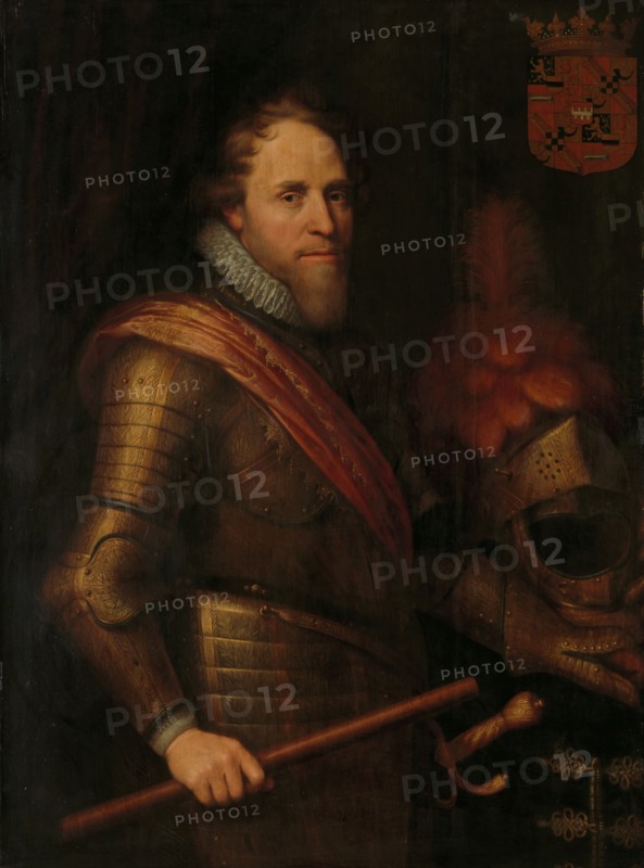 Portrait of Maurits (1567-1625), Prince of Orange, c.1607-c.1613. Creator: Workshop of Michiel Jansz van Mierevelt.