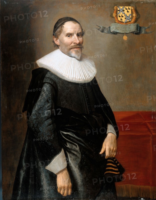 Portrait of François van Aerssen (1572-1641), Lord of Sommelsdijk, De Plaat and Spijk, 1636. Creator: Michiel van Mierevelt.