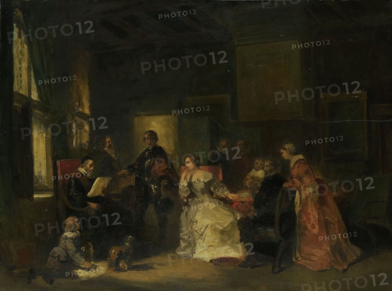 Historical Scene with William the Silent?, 1830-1860. Creator: Nicolaas Pieneman.