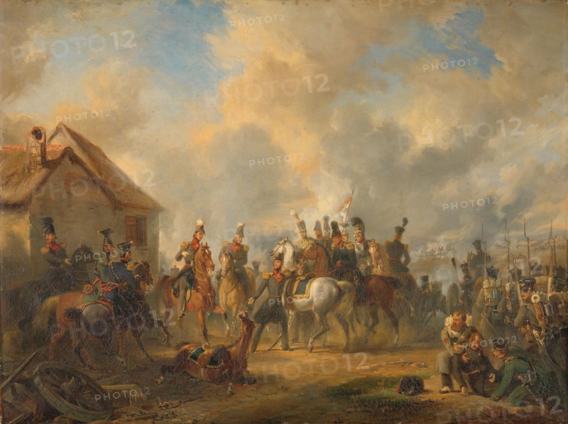 The Battle of Bautersem during the Ten Days’ Campaign, 1833. Creator: Nicolaas Pieneman.