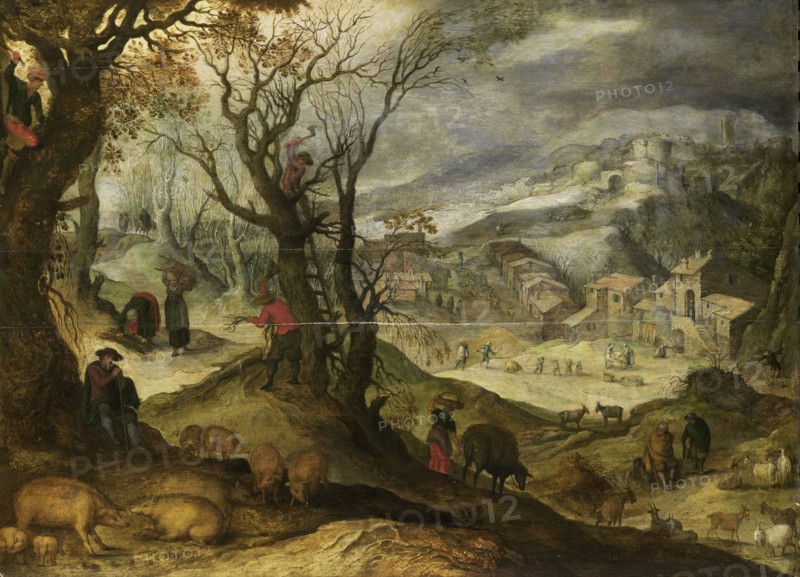 Winter Landscape, 1615-1650. Creator: Unknown.