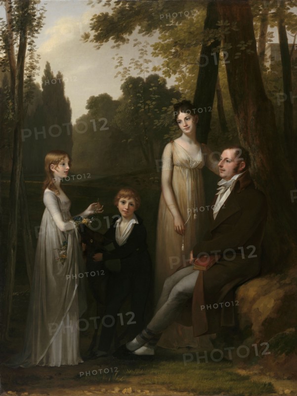 Portrait of Rutger Jan Schimmelpenninck and his Family, 1801-1802. Creator: Pierre-Paul Prud'hon.